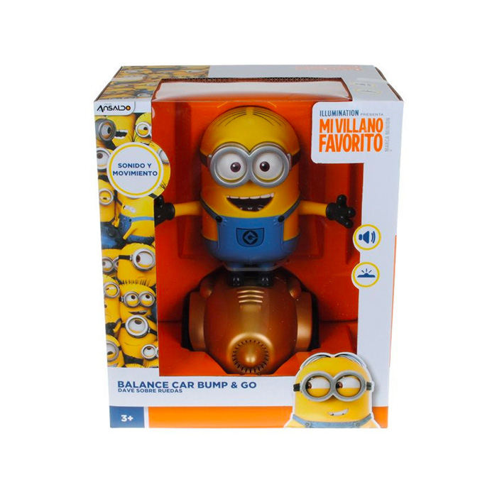 MINION BALANCE CAR BUMP $ GO