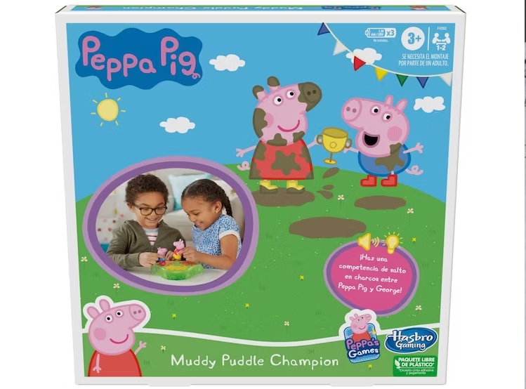 Juego De Mesa Peppa Pig Charcos de Lodo