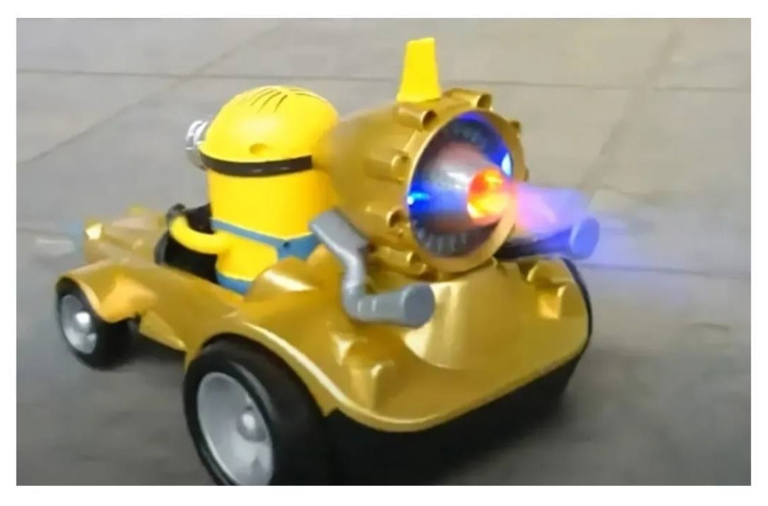 Minnions Auto Cohete _ Rocket Car Bump and Go