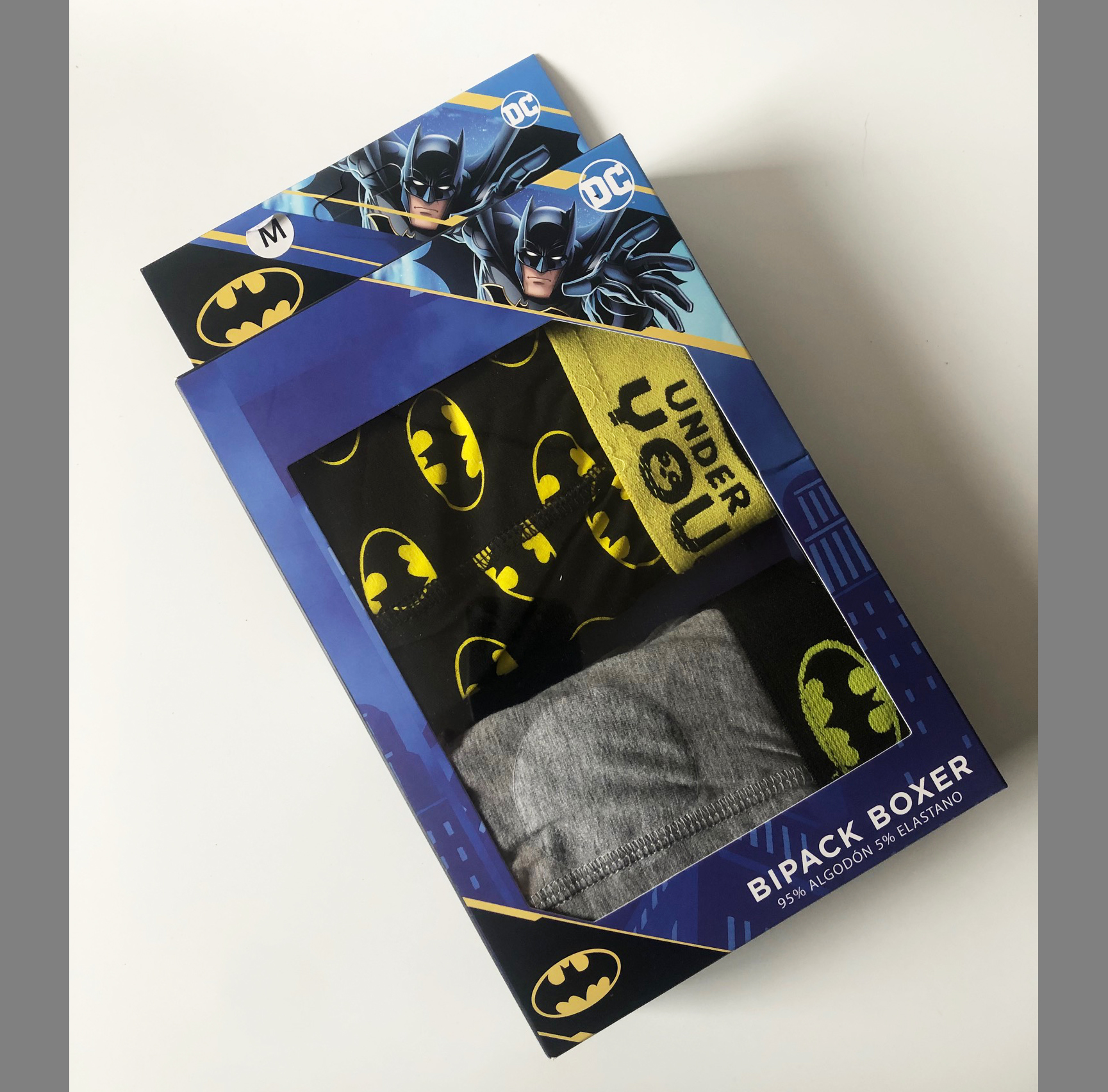 Batman Box 1 (3 Productos con embalaje con logo)