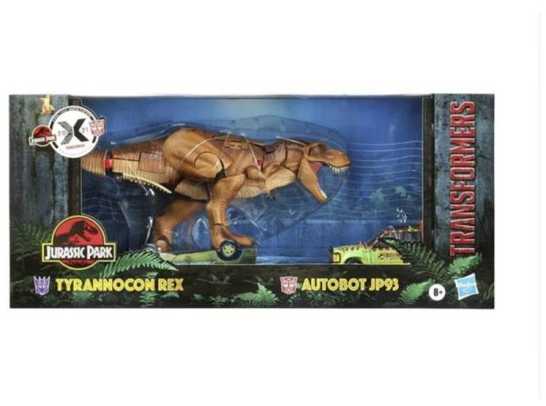 Figura Transformers Generacions Jurassic Park Rex Autobot