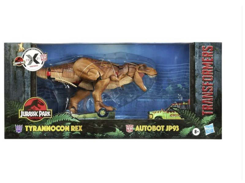 Figura Transformers Generacions Jurassic Park Rex Autobot