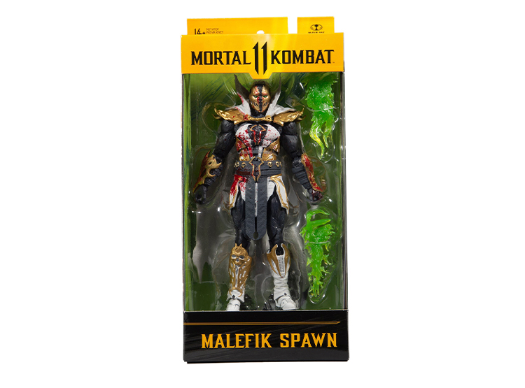 FIGURA DE ACCION MORTAL KOMBAT 11 MALEFIK SPAWN MCFARLANE