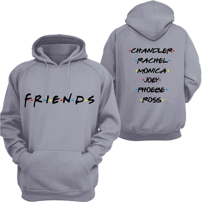 POLERON CON CAPUCHA SERIE FRIENDS
