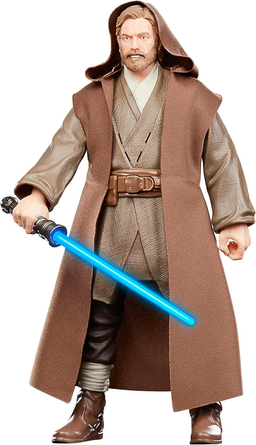 FIGURA DE ACCION STAR WARS OBI WAN KENOBI ARTICULADO