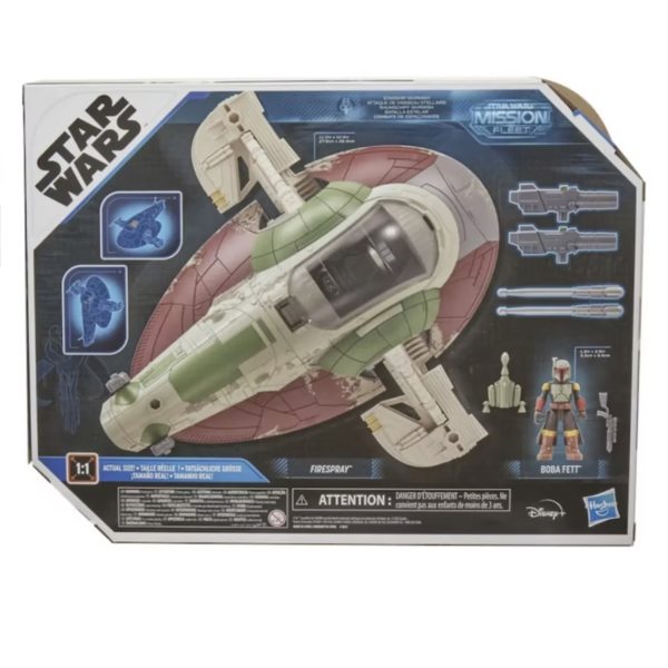 Star Wars Nave Mission Fleet Firespray Boba Fett - Imagen 3