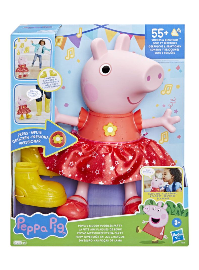Muñeca Peppa Pig Diversión En Los Charcos