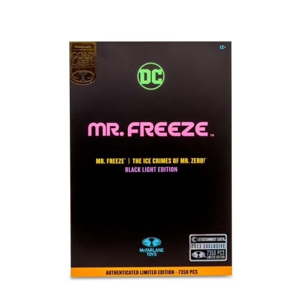 Mr Freeze Black Light Multiverse Gold Label Exclusive - Imagen 5