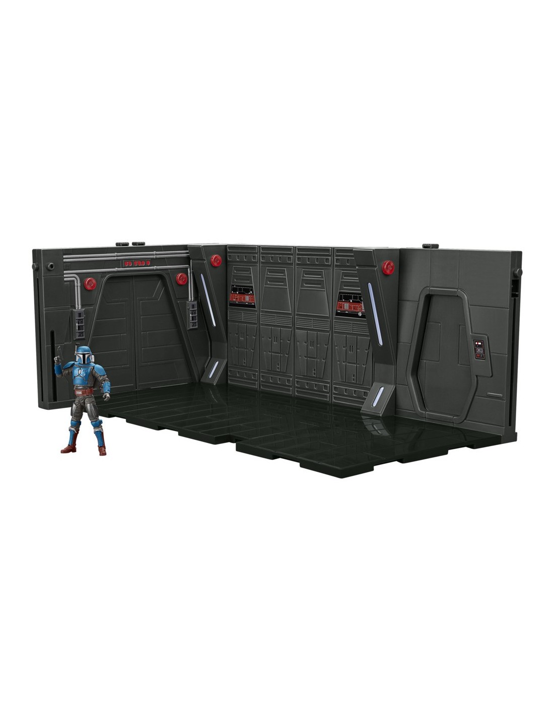 FIGURA DE ACCIÓN STAR WARS VINTAGE THE MANDALORIAN MOFF GIDEON’S IMPERIAL LIGHT CRUISER HALLWAY