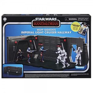 FIGURA DE ACCIÓN STAR WARS VINTAGE THE MANDALORIAN MOFF GIDEON’S IMPERIAL LIGHT CRUISER HALLWAY