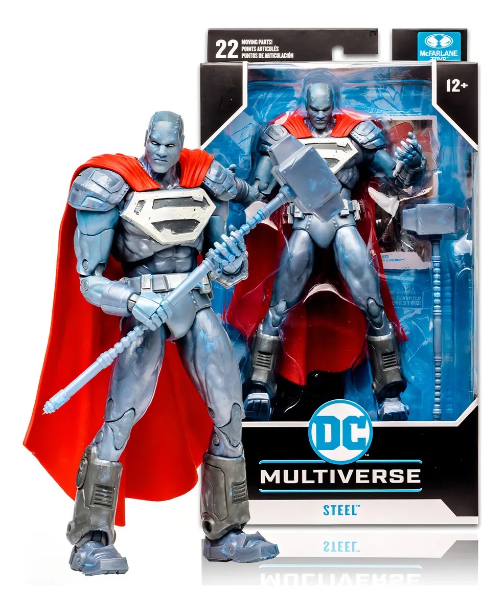 Figura Steel Reign Of The Supermen Mc Farlane Toys