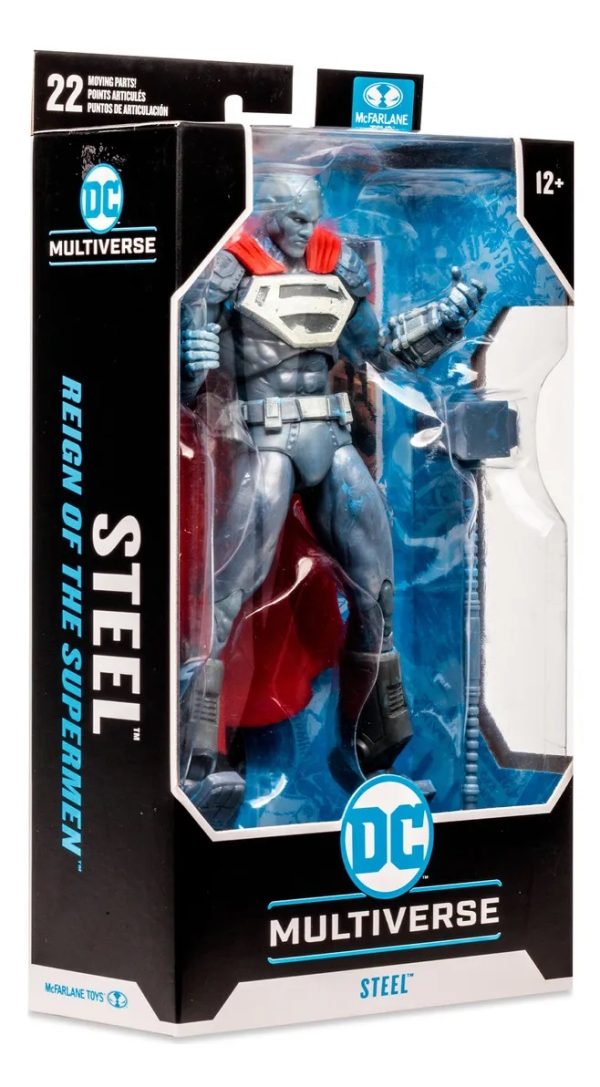 Figura Steel Reign Of The Supermen Mc Farlane Toys - Imagen 3