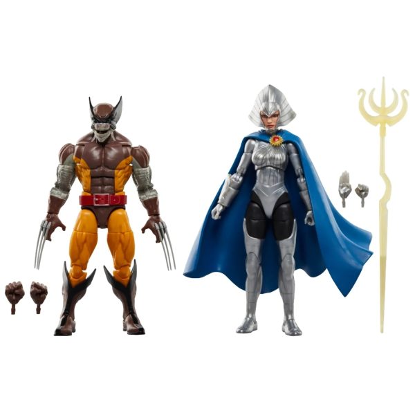 Figura Fan Marvel Legends Series Wolverine y Lilandra Neramani - Imagen 3